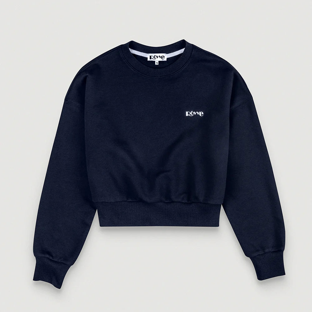 cropd color sweat shirt