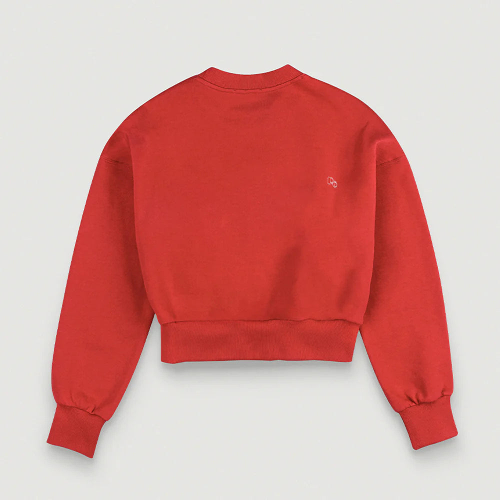 Cropped Cut Off Sweat Shirt