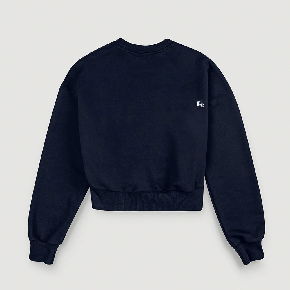 cropd color sweat shirt