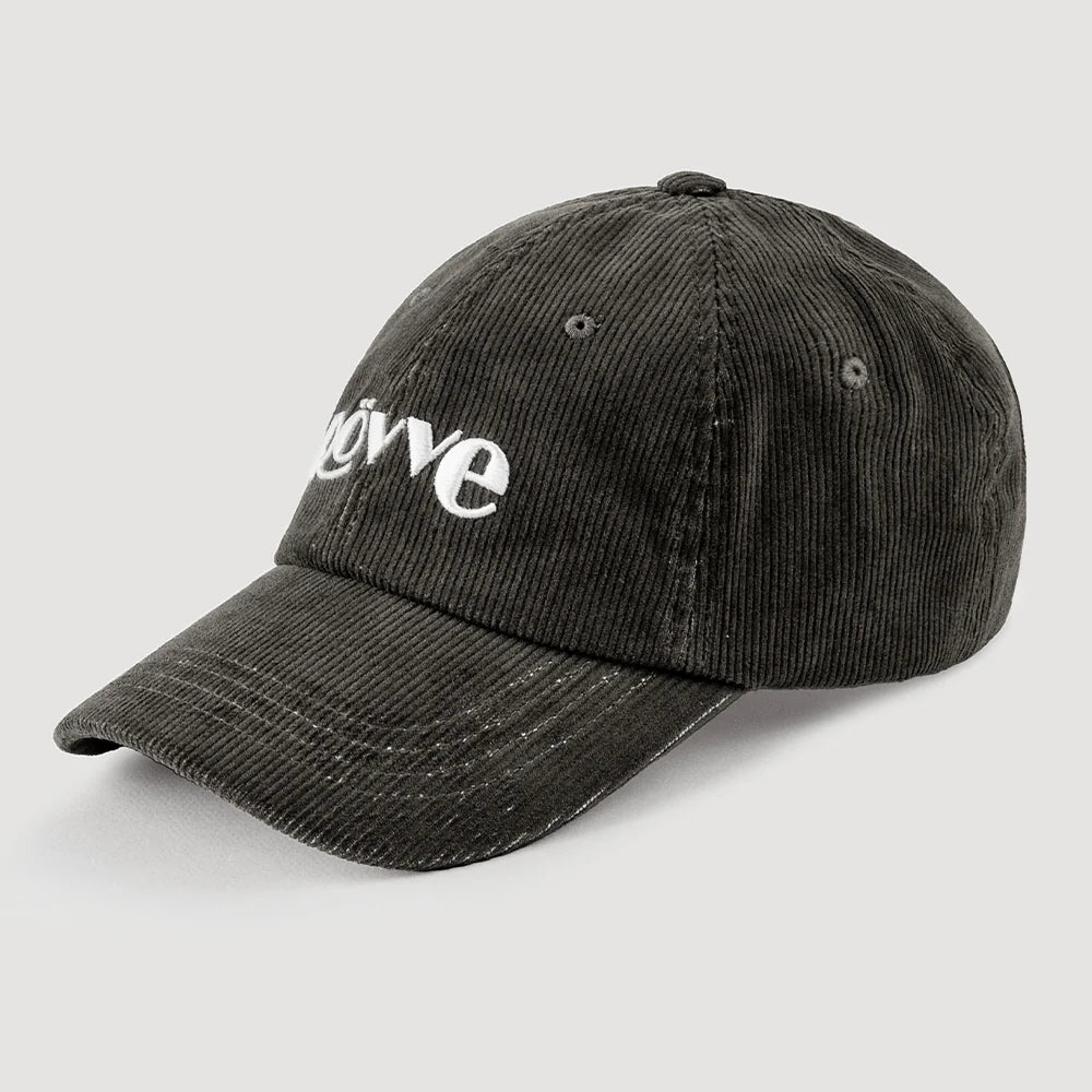 Pigment Corduroy Logo Cap