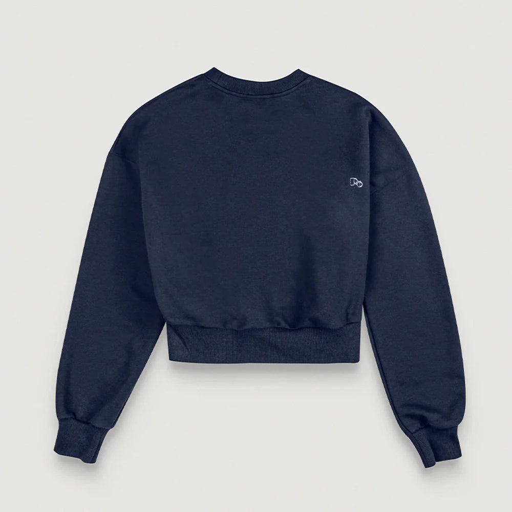 Cropped Cut Off Sweat Shirt