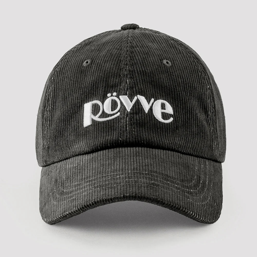 Pigment Corduroy Logo Cap