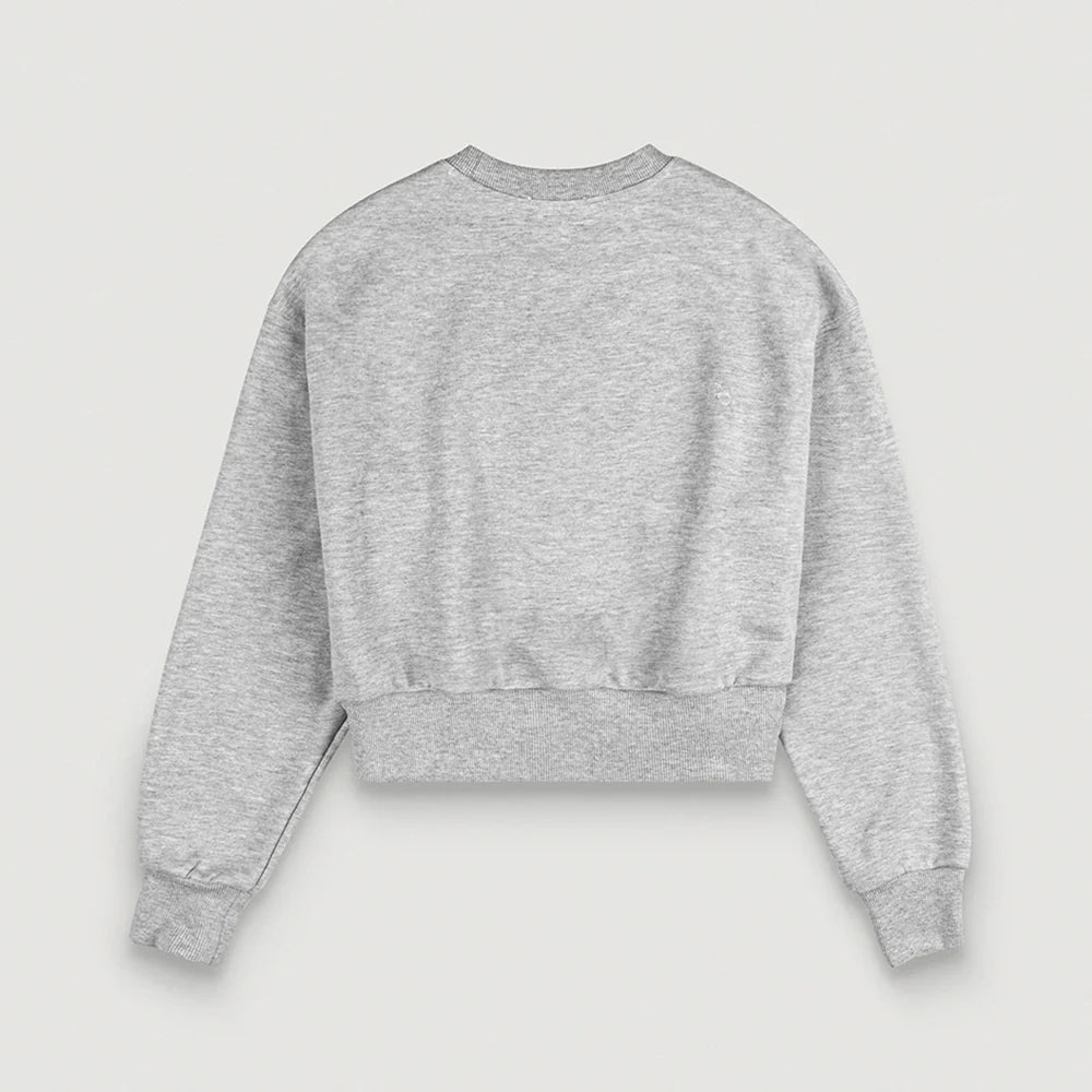 Cropped Cut Off Sweat Shirt