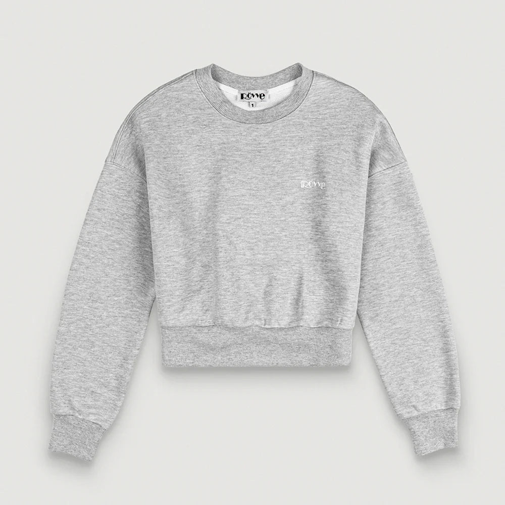 cropd color sweat shirt