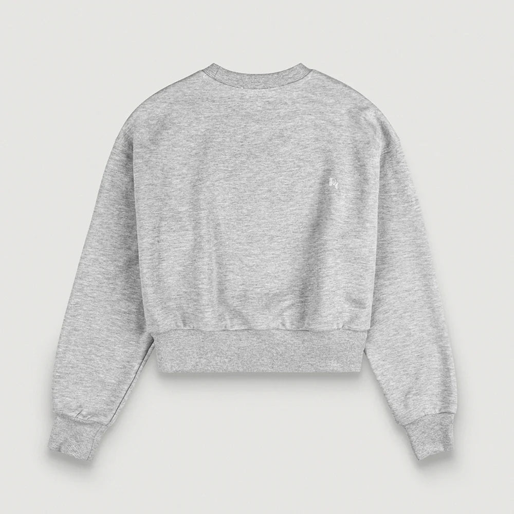 cropd color sweat shirt