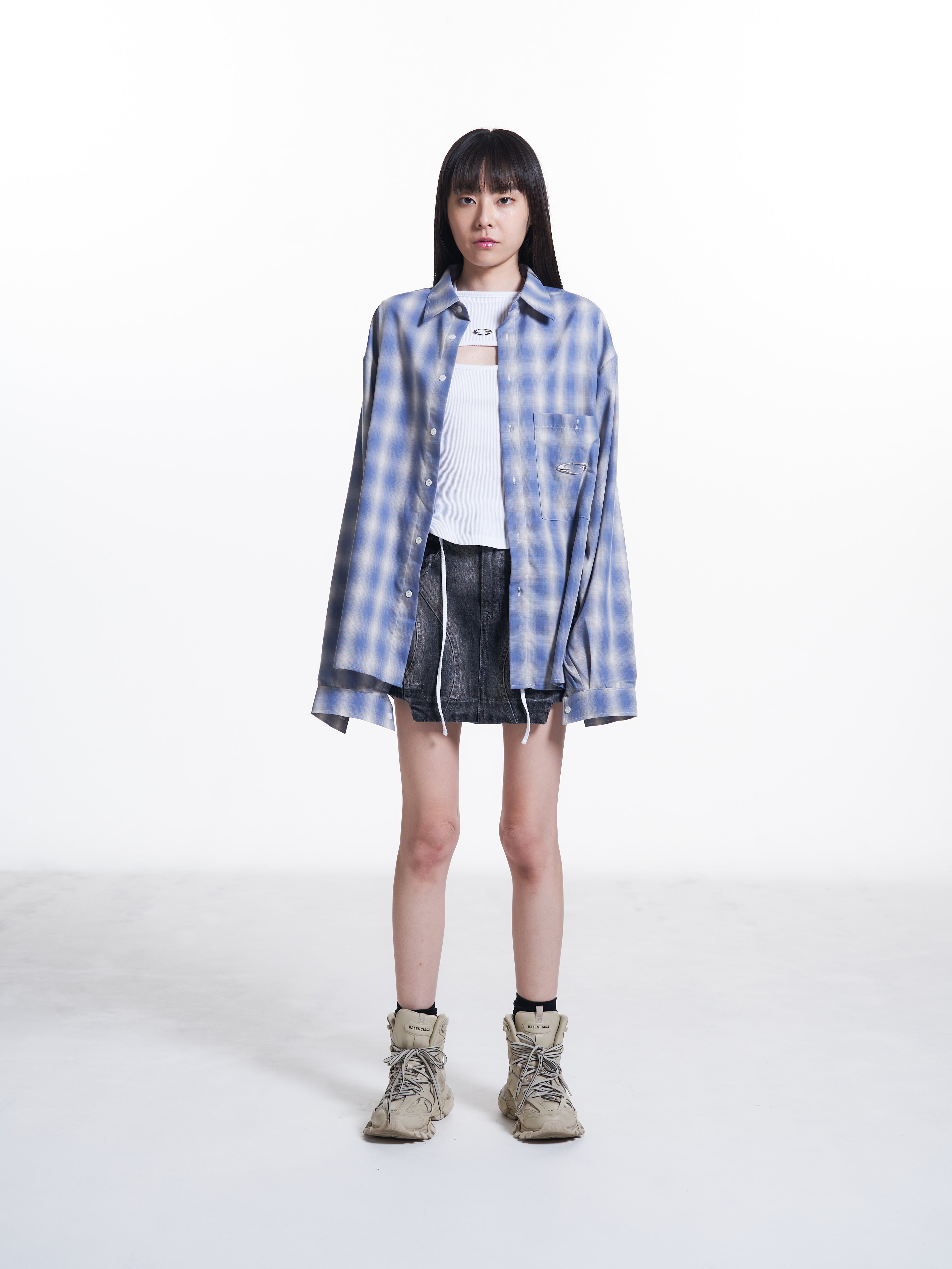 OVERSIZE CHECK SHIRTS