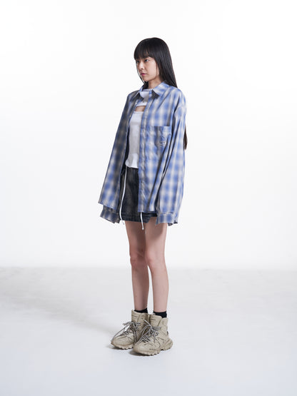 OVERSIZE CHECK SHIRTS