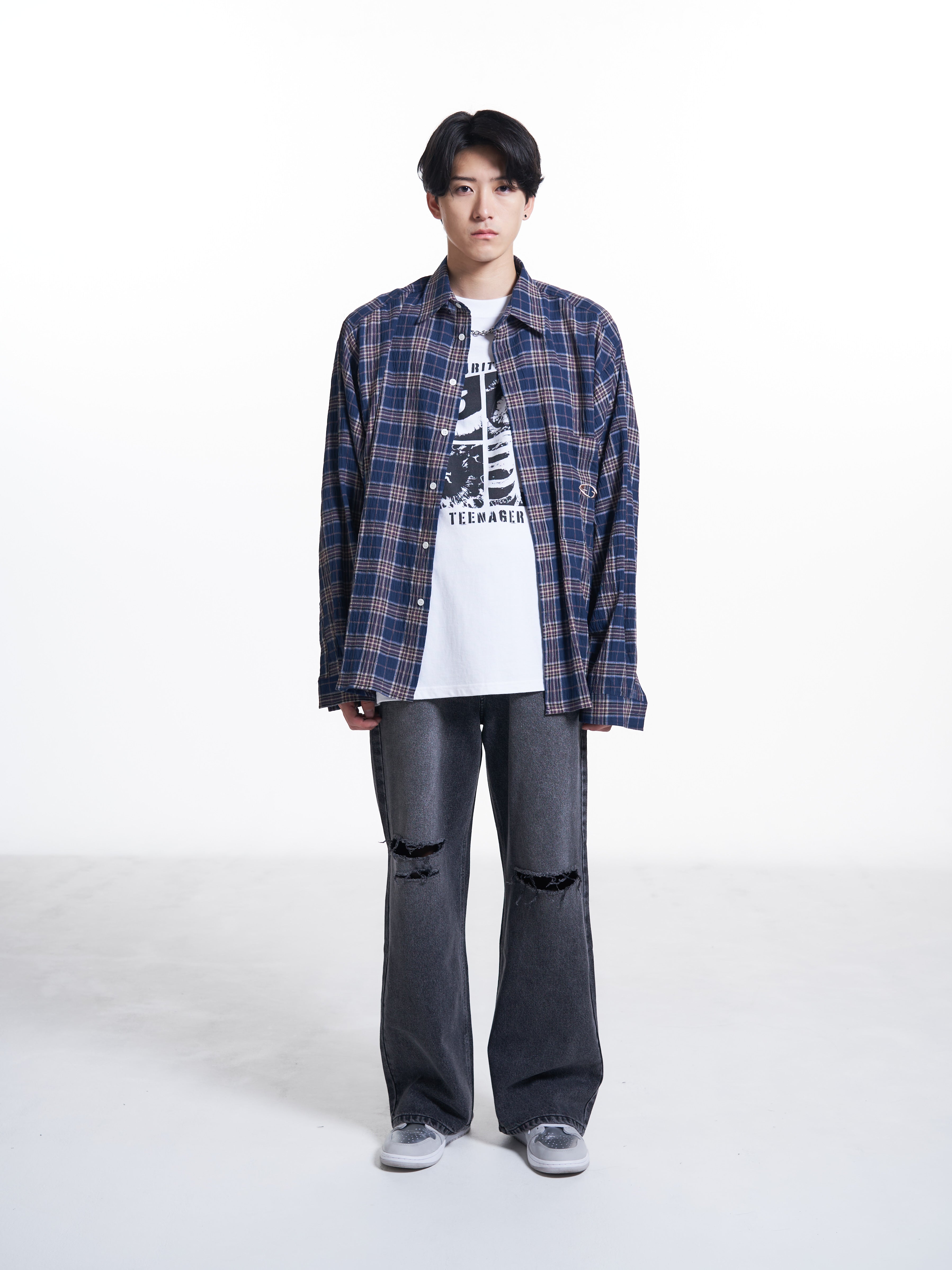 OVERSIZE CHECK SHIRTS