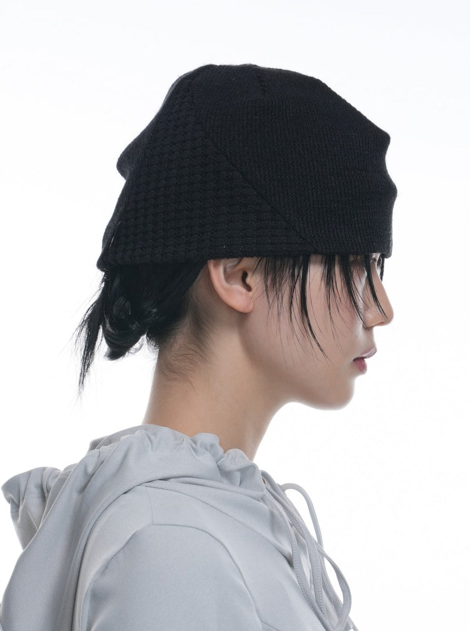 LOGO TWO - TONE BEANIE