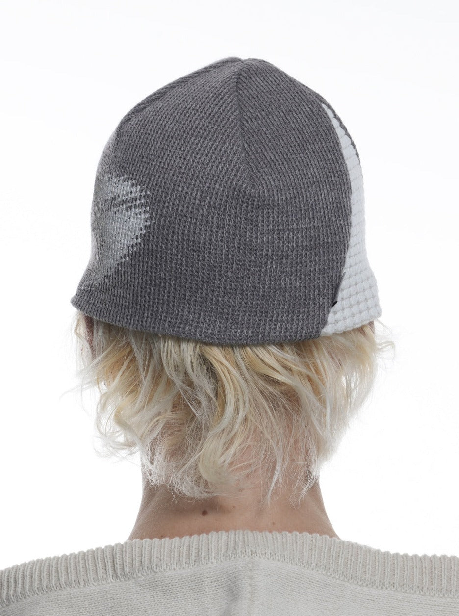 LOGO TWO - TONE BEANIE