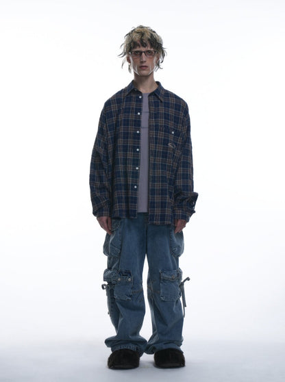 OVERSIZE CHECK SHIRTS