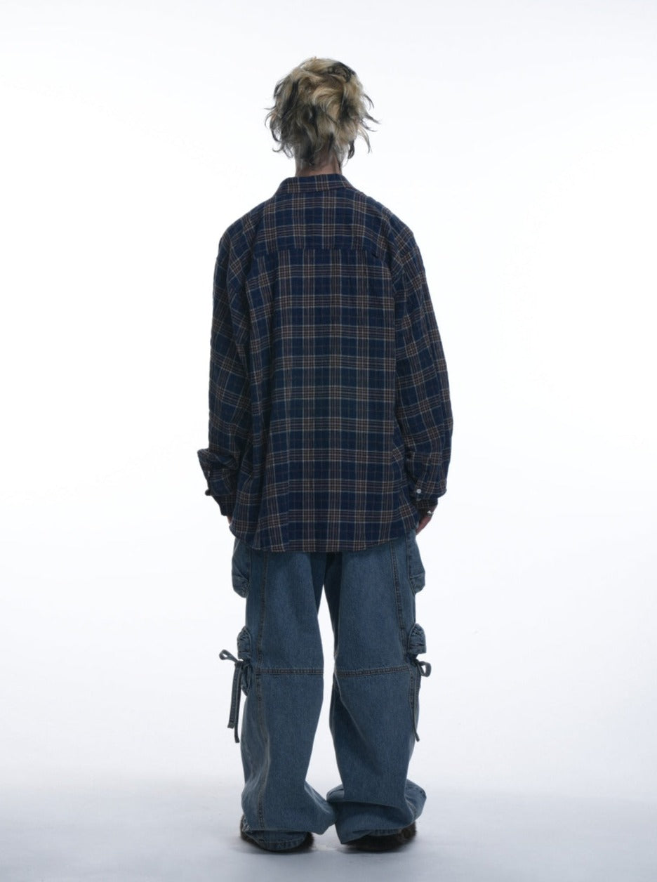 OVERSIZE CHECK SHIRTS