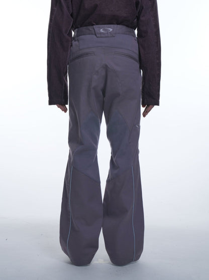 FLARE PIPING PANTS