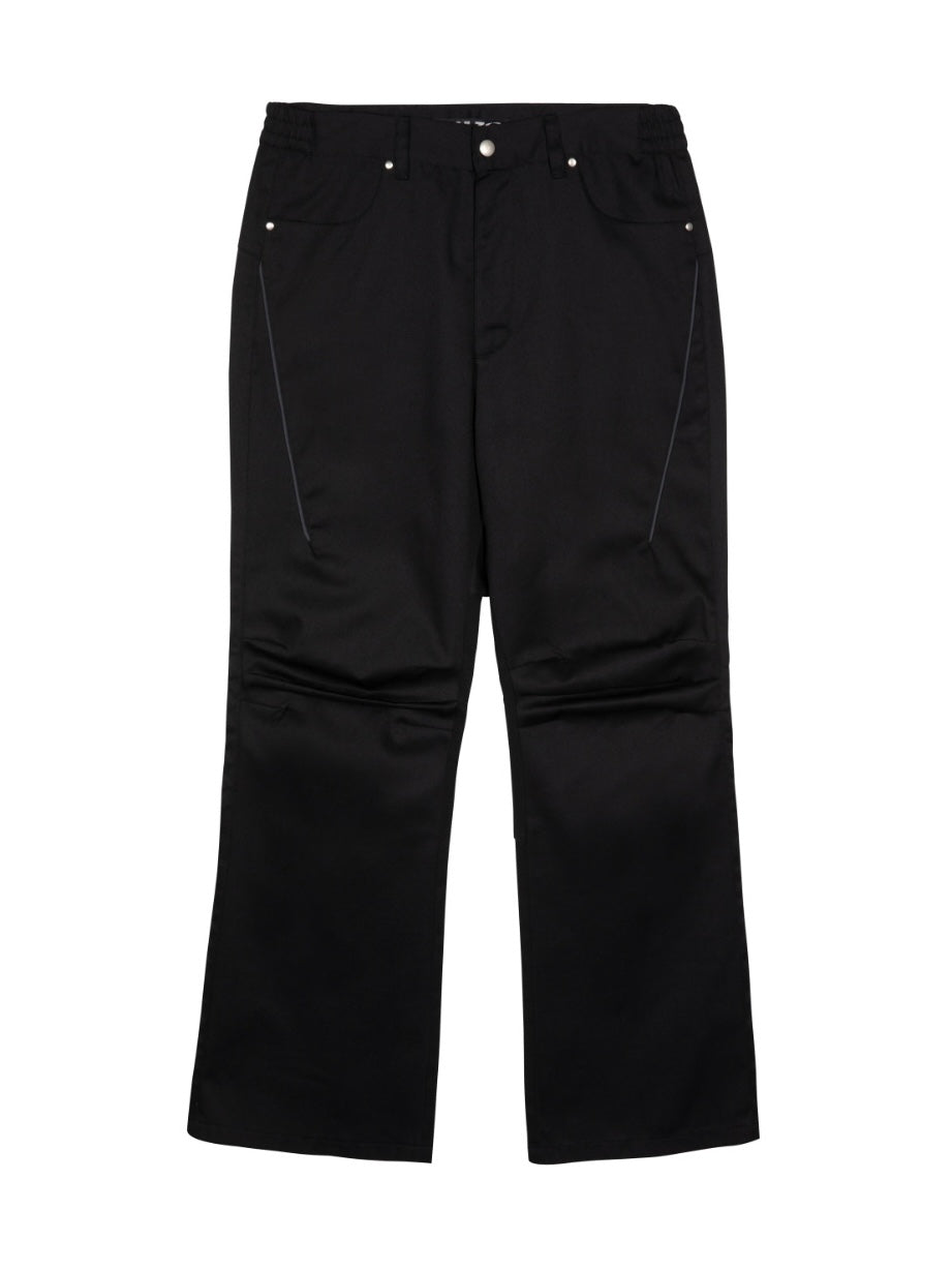 FLARE PIPING PANTS