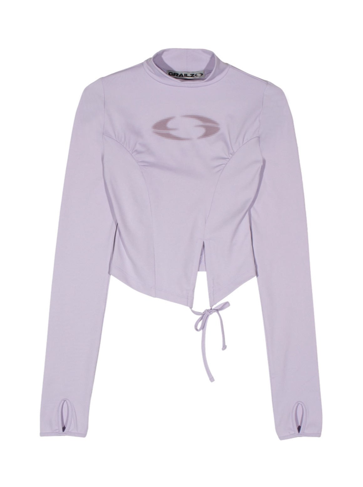 RIBBON MOCKNECK TOP