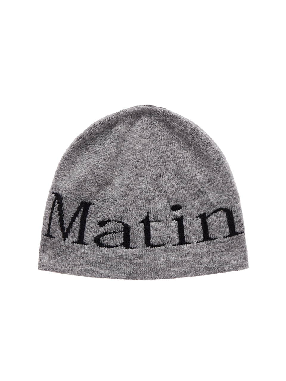 LOGO JACQUARD SHORT BEANIE