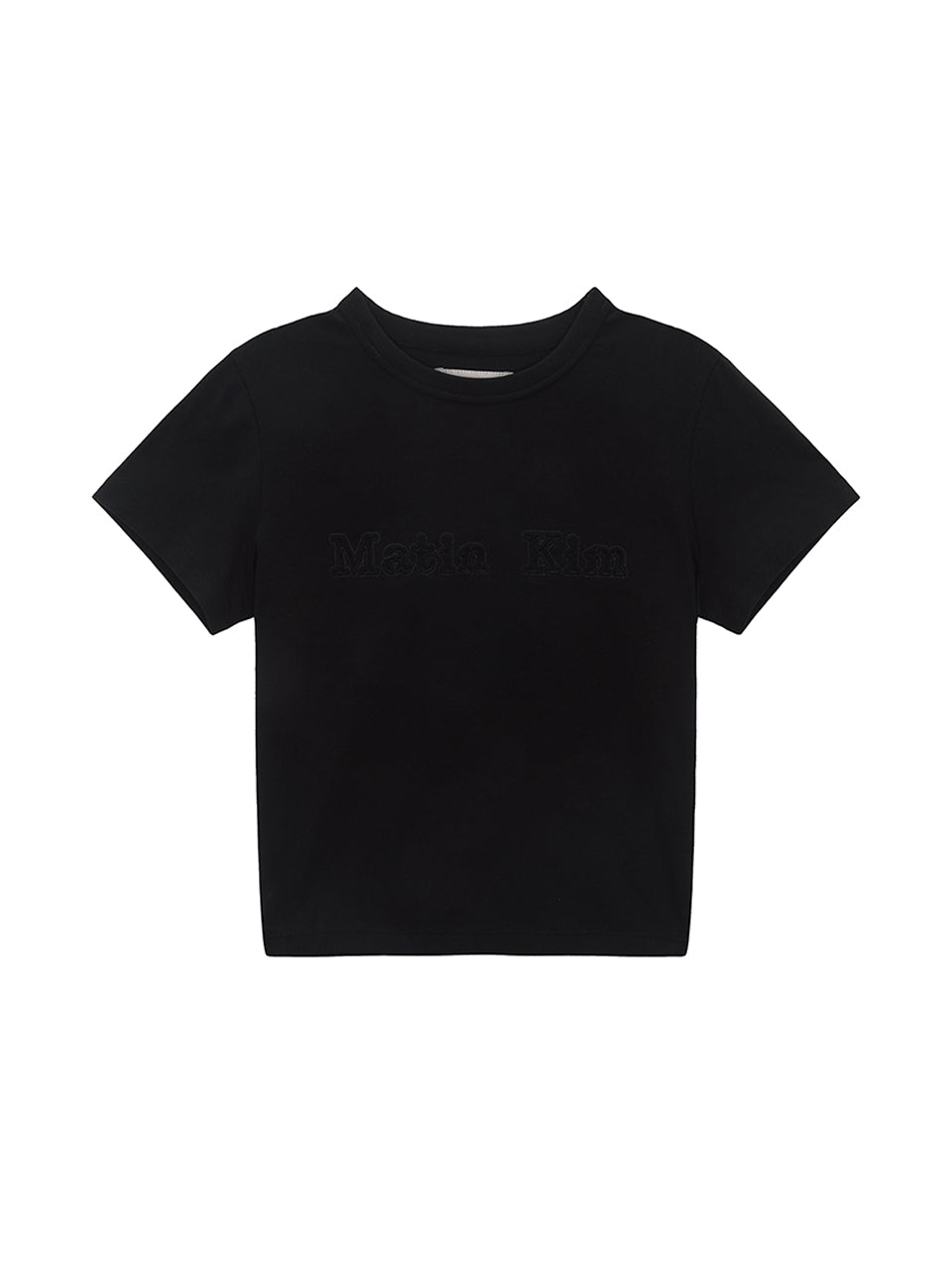 MATIN REVERSE PATCH LOGO CROP TOP